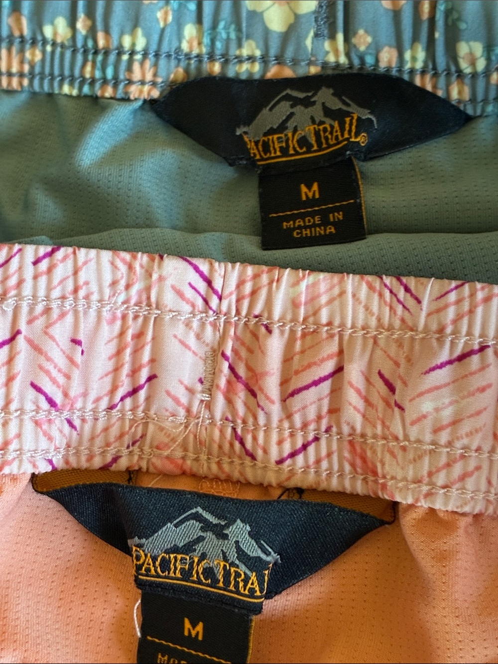 2 Pacific Trails Skirt/Skorts Women's M Pink Green prints, elastic waist. EUC - Picture 7 of 12